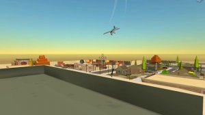 Эдит с самолётом