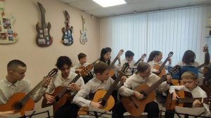 Олег Киселев "Уличный кот", исп. ансамбль гитаристов ДШИ №55г. Новокузнецк