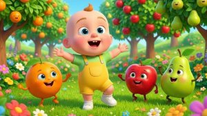 🍿 Детский мультик про фрукты и витамины | Обучающий мультик для малышей