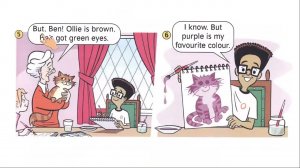 Pearson Excellent 1,  Pictures,   Unit 05 p. 24-25 (dialogue)