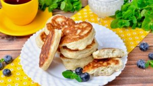 ОЛАДЬИ НА ДРОЖЖАХ ПЫШНЫЕ НА МОЛОКЕ 😋👍