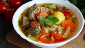 Шулюм из баранины с овощами