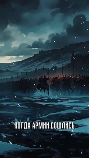 Ледовое побоище - тяжесть гордыни.