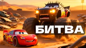 🚗 Тачки | Битва Маккуина и Монстр-Трака 💥👹