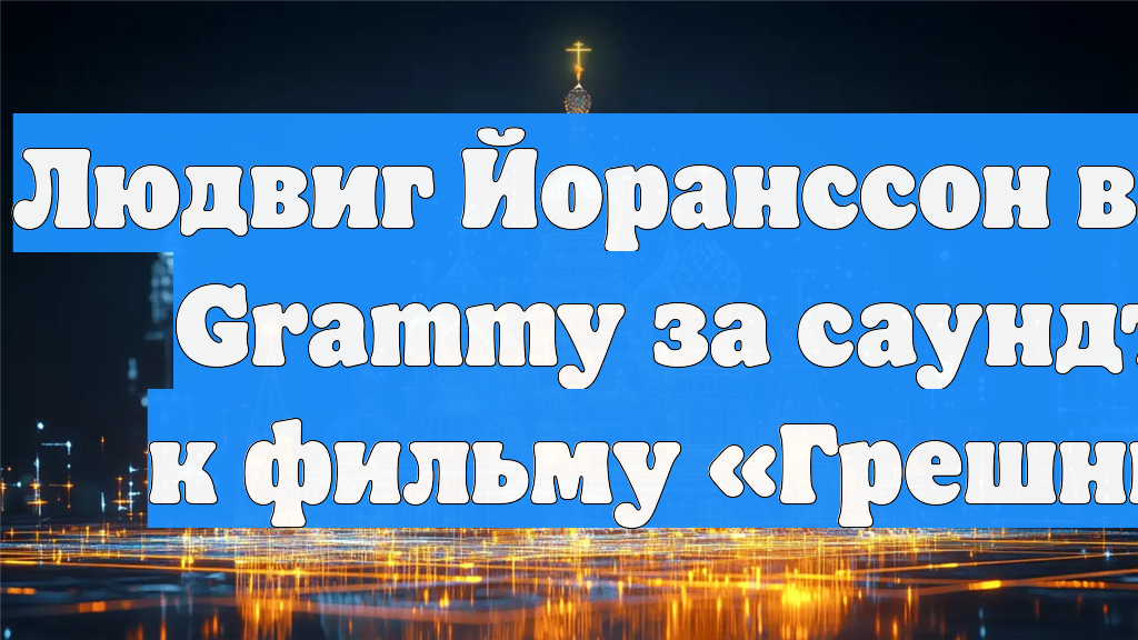 Людвиг Йоранссон выиграл Grammy за саундтрек к фильму «Грешники»