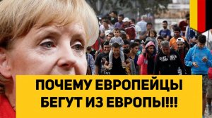 ПОЧЕМУ ЕВРОПЕЙЦЫ БЕГУТ ИЗ ЕВРОПЫ!!!
