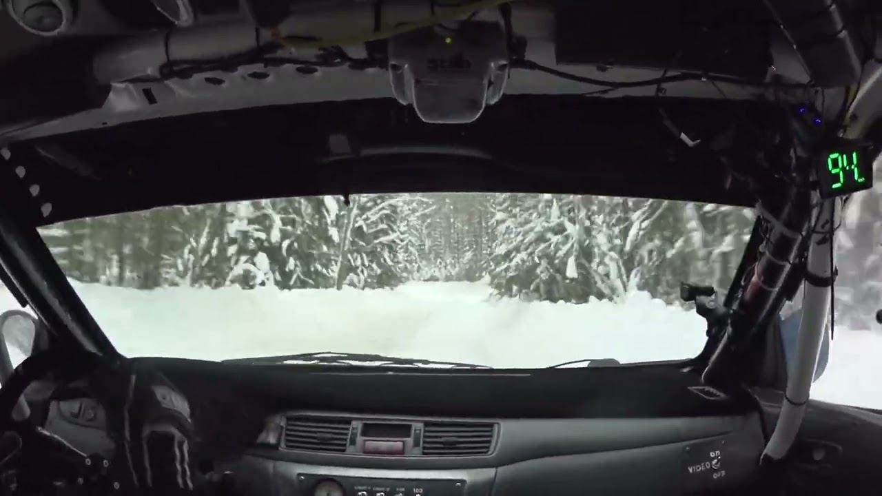 Тесты перед ралли "Суворов 2024. Фабрикантов И. - Пюннонен С. Крайний проезд.