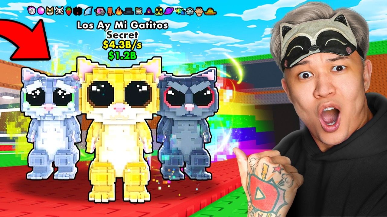 😱НОВЫЙ РИТУАЛ! Я ПОЛУЧИЛ Los Ay Mi Gatitos со всеми мутации и ПОПАЛ в ТОП 50 ИГРОКОВ! смотреть онлайн