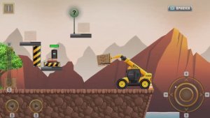 МУЛЬТИК.  ПОГРУЗЧИК РАБОТАЕТ.  СТРОИТЕЛЬНЫЕ МАШИНКИ.