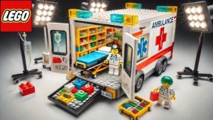Превращается в клинику — умная трансформирующаяся модель LEGO!