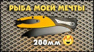 ФАНТАСТИЧЕСКИ ОГРОМНЫЙ СКЛАДНОЙ НОЖ / Reptilian "Корюшка"