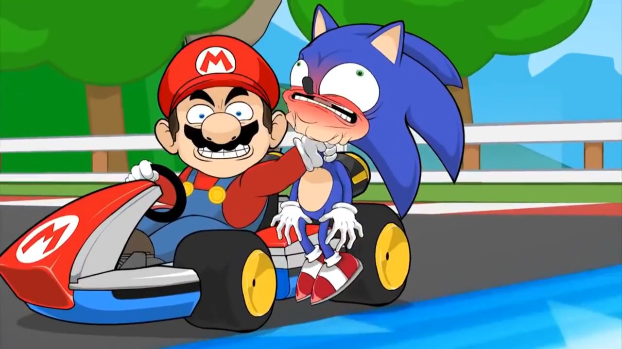 [Пародия] Racist Mario - Расист Марио [Четвертая консольная война] [18+]