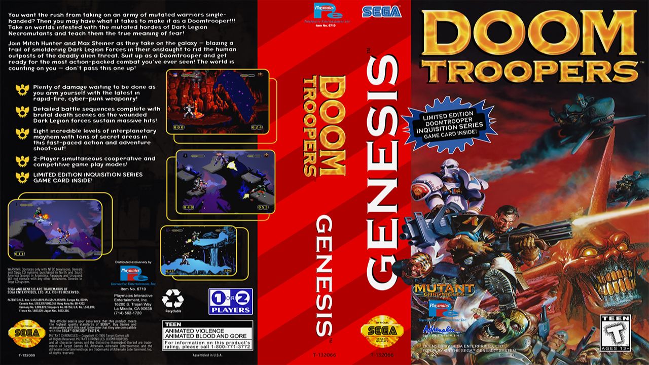 ▷Doom Troopers SEGA [Реквест: Warvolomei]◁ смотреть онлайн