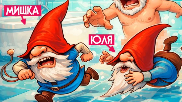 ДЕД против угарных ГНОМОВ - как ГРЕННИ, только вместо БАБКИ ДЕД ♦ Burglin' Gnomes