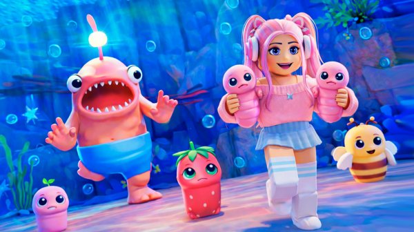 СПАСАЮ МАЛЕНЬКИХ ЧЕРВЕЙ ОТ ГИГАНТСКОЙ РЫБЫ!