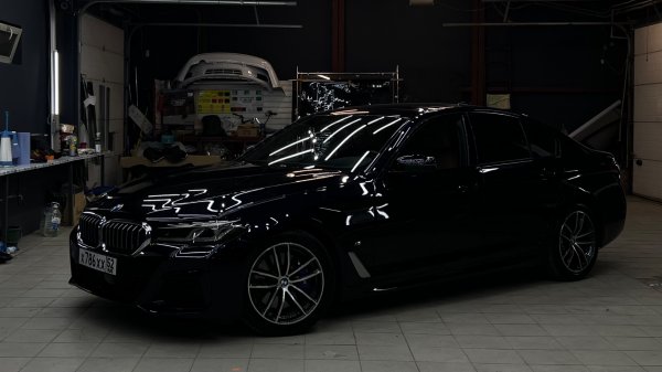 BMW 520i после защитного детейлинг комплекса в Evolution Detailing в Нижнем Новгороде