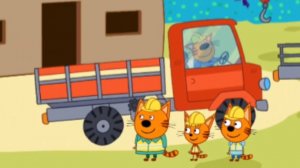 ТРИ КОТА. СТРОИТЕЛЬНЫЕ МАШИНЫ