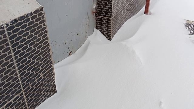 Ейск заваливает снегом, с трудом открыла дверь в подъезд смотреть онлайн