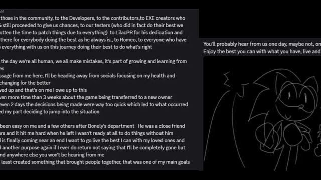 Sonic.EXE Outcome Memories официально отменён...