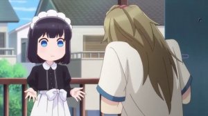 Новый тизер аниме-сериала Maid-san wa Taberu dake (Горничная, которая просто любит покушать)
