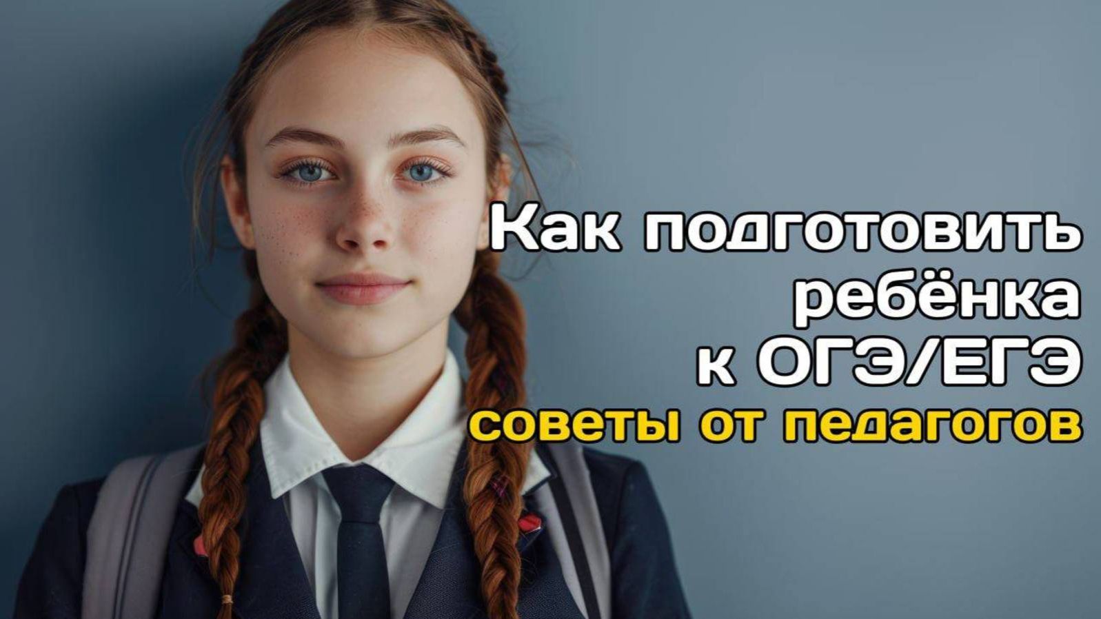 Конференция для родителей "Как подготовить ребенка к ЕГЭ/ОГЭ? Советы от педагогов" смотреть онлайн