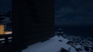 уютный домик шале в майнкрафт