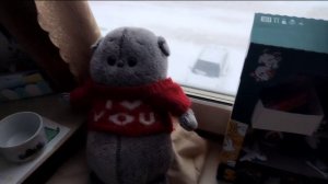 Наш день! Как проходит мой день с Басиком и Понкой❤️ катаемся на лыжах! Наш Vlog