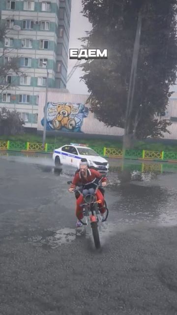 ВСТУПИЛСЯ ЗА ДРУГА В ПОГОНЕ ДПС в ГТА 5 РМРП #gta #gtarp #гта смотреть онлайн