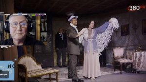 Интервью телеканала 360 с режиссером студии "Клуб любителей театра" Владимиром Абарбанелем