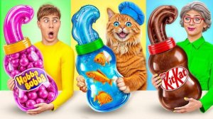 КУЛИНАРНЫЙ СУПЕР ЧЕЛЛЕНДЖ Я ПРОТИВ БАБУШКИ С КОТИКОМ