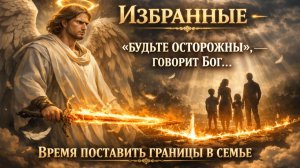 ИЗБРАННЫЕ — «БУДЬТЕ ОСТОРОЖНЫ», — ГОВОРИТ БОГ… ВРЕМЯ ПОСТАВИТЬ ГРАНИЦЫ В СЕМЬЕ 😳🛑