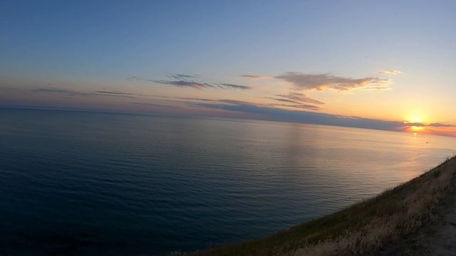 Вечерняя прогулка на высокий берег,перед отъездом