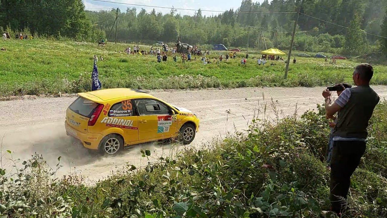 Ралли "Санкт-Петербург 2023". СУ-6 "Заветное". Федоров М. -Пюннонен С.