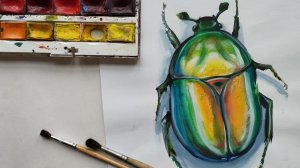 Мастер-класс «Золотистая бронзовка»