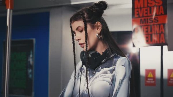 MISS EVELINA Live @ DUBAI, UAE 2025 - Melodic House & Techno DJ Mix 4K @ Underground metro