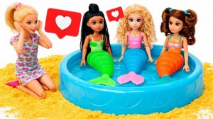 РЕВНОСТЬ НА ПЛЯЖНОЙ ВЕЧЕРИНКЕ! 🏖️😱 | Барби против русалок — кто круче? | Праздник под угрозой! ✨