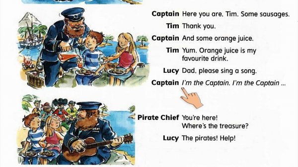 Pearson Excellent 1 Unit 08 Storytime. Rustbucket.