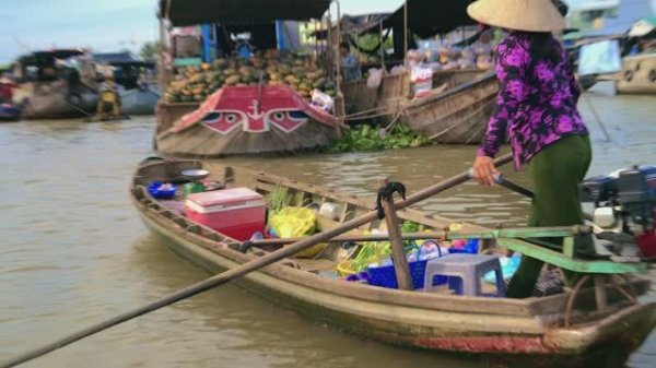 Cai Rang Floating Market | Can Tho, Vietnam