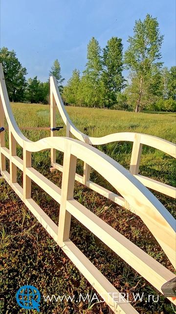 Лежак для бани, сауны, дачи (каркас 180см)