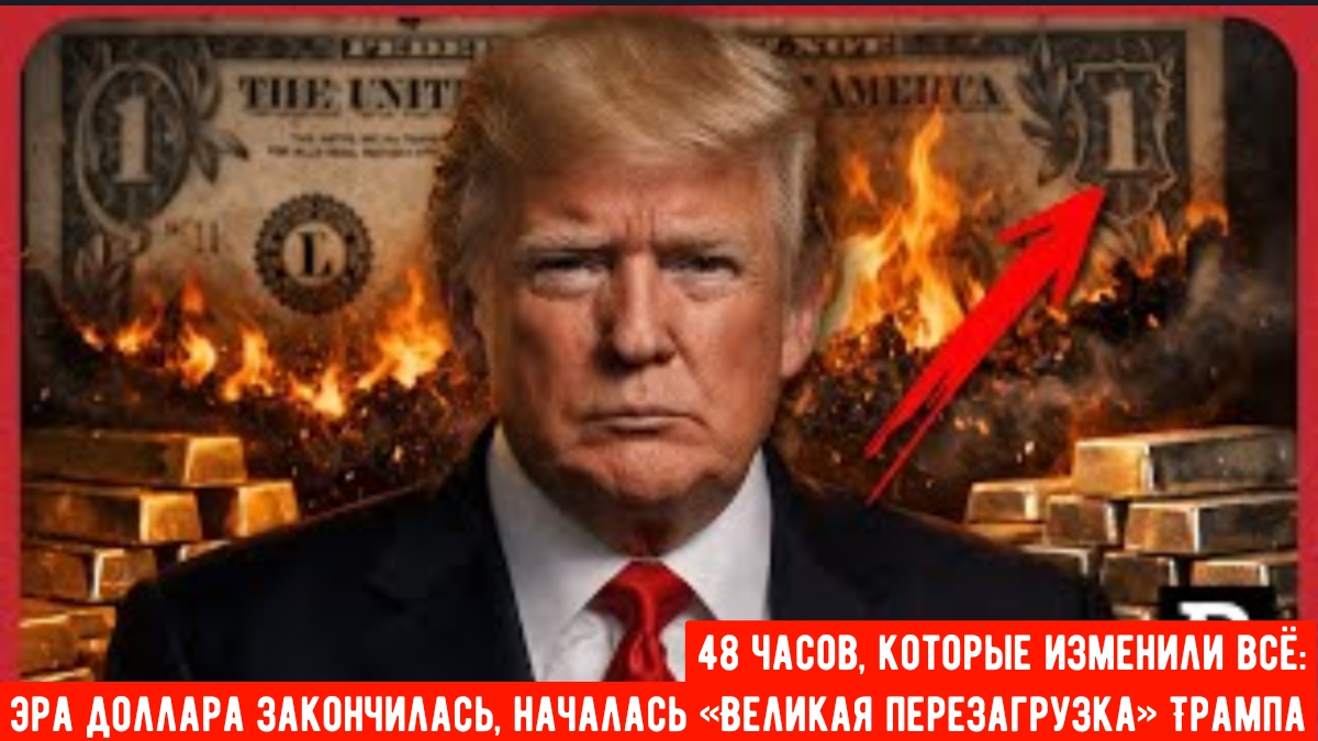 48 часов, которые изменили всё: эра доллара закончилась, началась «Великая перезагрузка» Трампа. смотреть онлайн