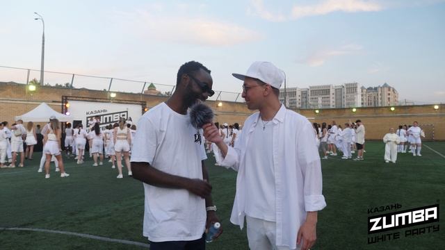 Интервью гостей на Zumba White Paty - Open Air 2025