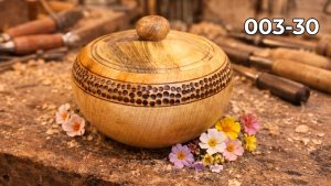 Шкатулка на токарном станке по дереву Токарка по дереву Мастер класс для начинающих своими руками