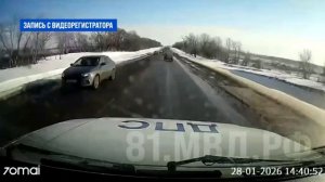 Госавтоинспекторы привлекли к админответственности водителя, пытавшегося скрыться от полиции