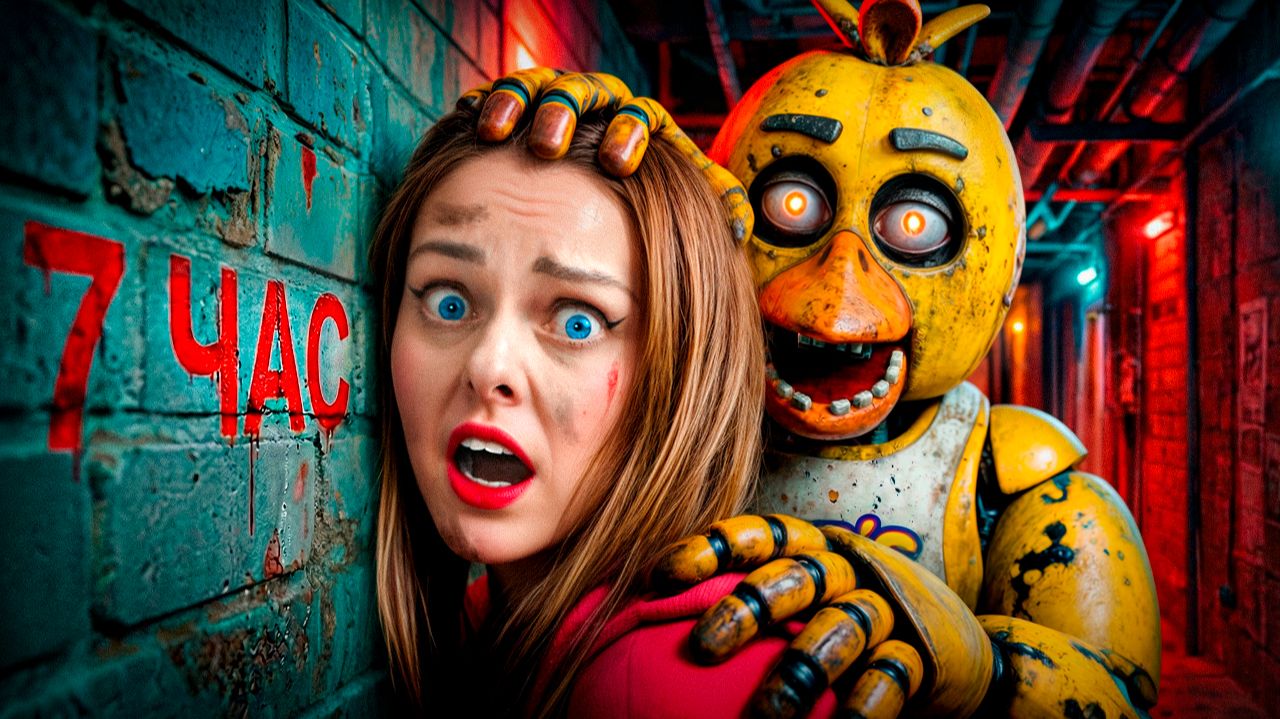 Я СНЯЛА ПЯТЬ НОЧЕЙ ФРЕДДИ в РЕАЛЬНОЙ ЖИЗНИ! Они вернулись смотреть онлайн