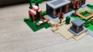 лего обзор на большую деревню маенкрафт Лего