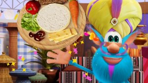 Буба повар готовим с Бубой. Прохождение. Буба повар. Игры для детей.