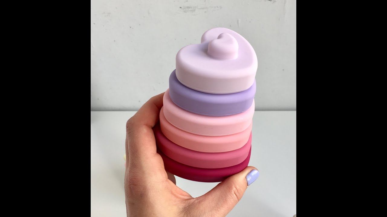 НОВИНКА от iSюминки - Пирамидка - прорезыватель из силикона Сердечки