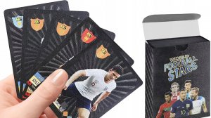 Обзор коллекции игровых карточек с футболистами #kidaki  #draxsus