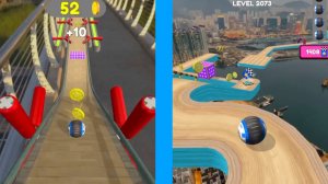 Going Balls  Super Speed run Gameplay New Update Level 2073