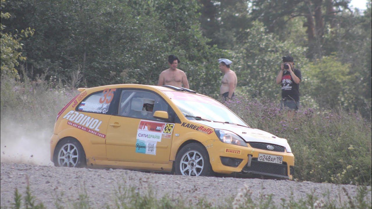 Ралли " Санкт-Петербург 2023'. СУ-1 "Проточное". Фёдоров М - Пюннонен С.